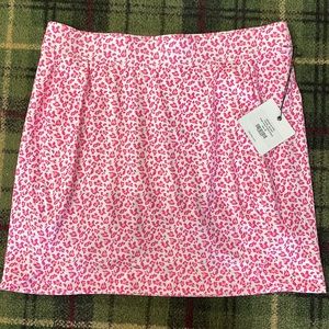 Pull-on Panel Skort--great for golf, resort--Belyn Key Pink Panther